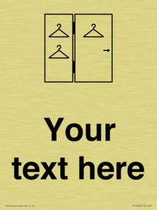 Custom information:  Large Changing room